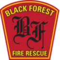 Black Forest Fire Rescue Logo